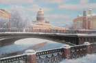  Картина Поцелуев мост
