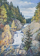  Картина Кивач. Карельский Мотив.