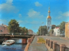  Картина Колокольня Никольского собора