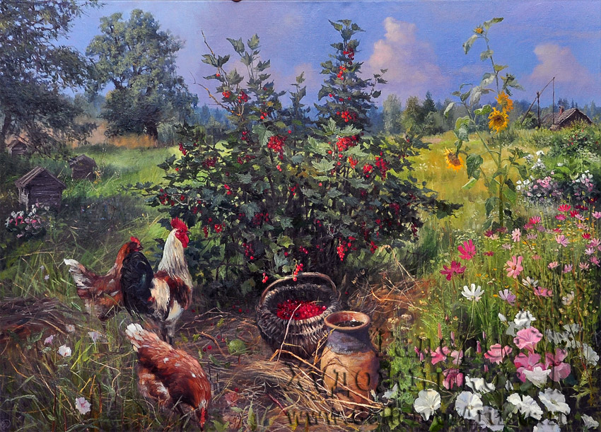 В деревне