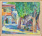  Картина Дворик