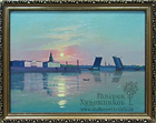  Картина Город