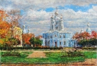  Картина Смольный собор