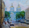  Картина Никольский собор