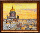  Картина Вечер в Санкт-Петербурге